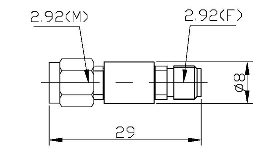JTD-DCB-2.92-2W-40G
